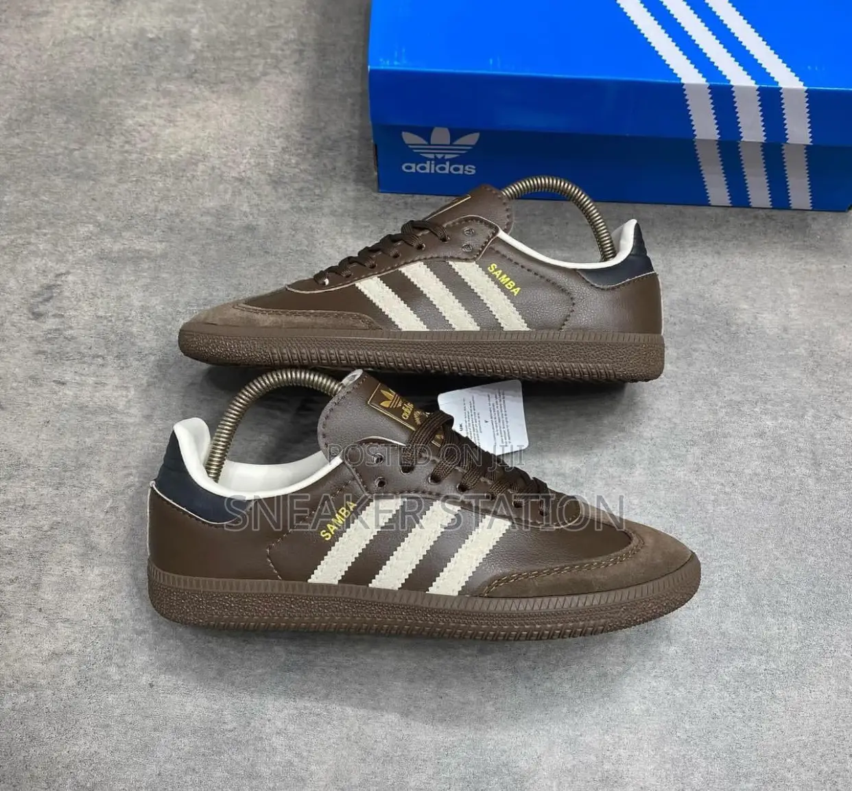 Adidas Samba Coffee/White Available