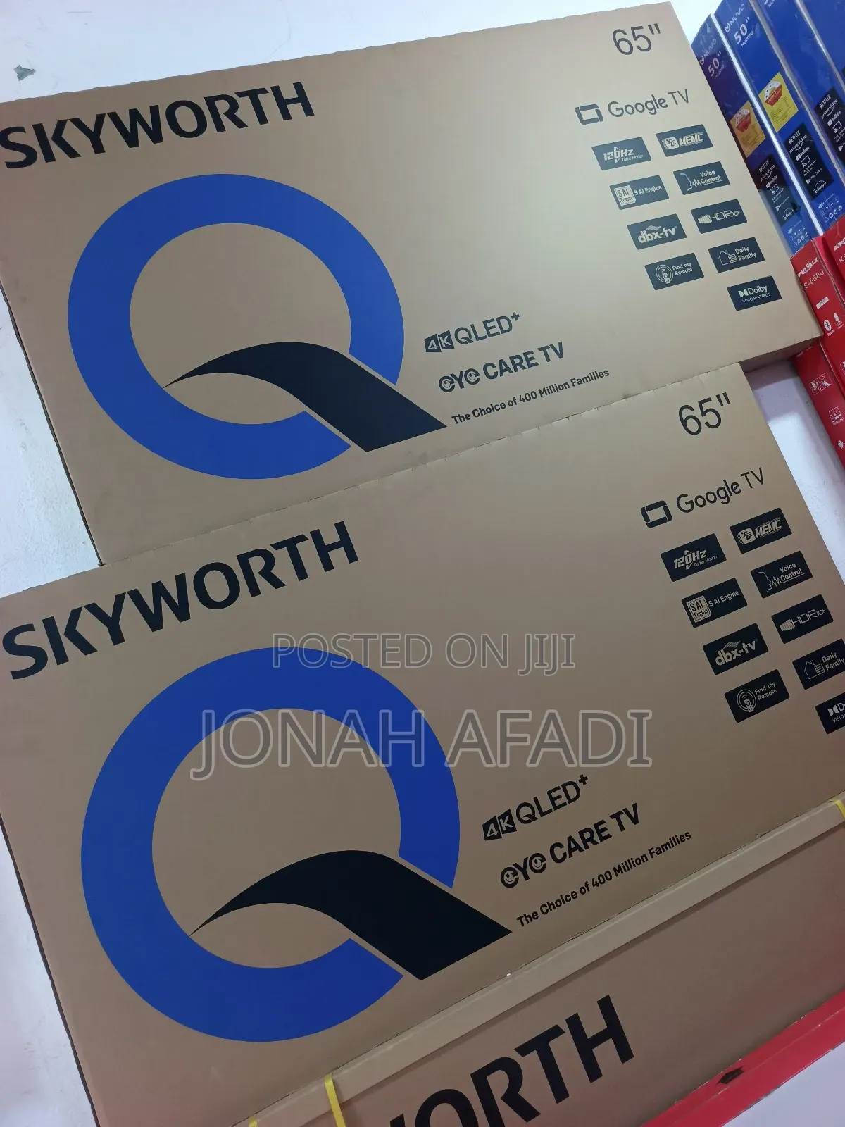Skyworth 65 Inch Qled Google Tv Uhd-(65q6800h