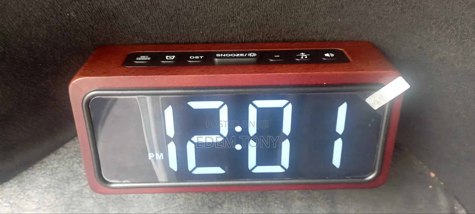 Netzu Wooden Digital Alarm Clock