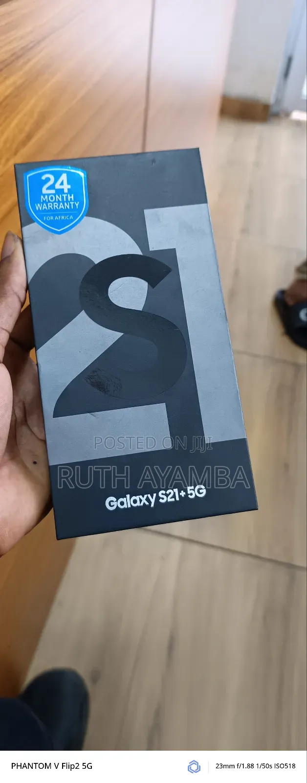 New Samsung Galaxy S21+ 5G 128 GB Black