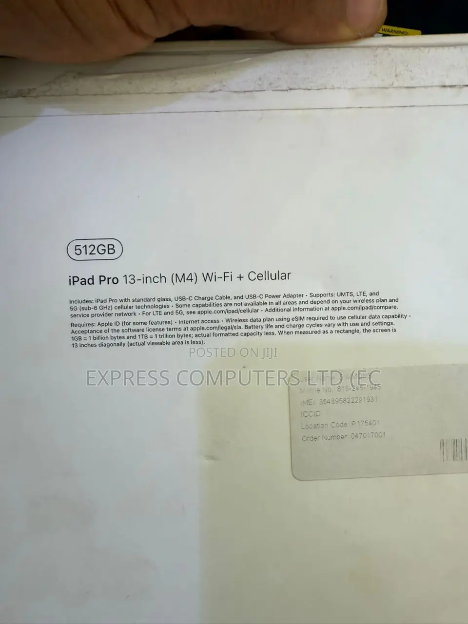 Apple iPad Pro 13 (2024) 512 GB Gray