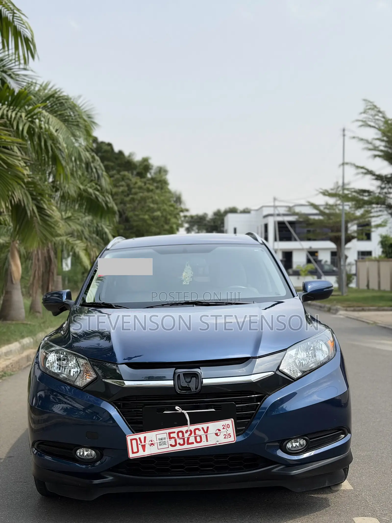 Honda HR-V EX-L w/Navigation AWD 2017 Blue
