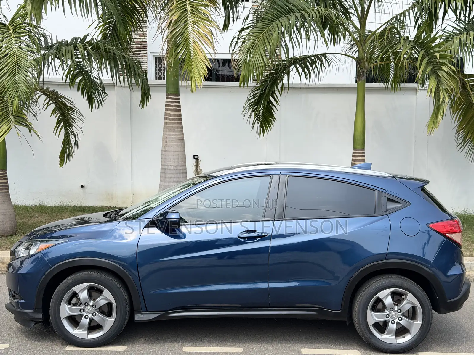Honda HR-V EX-L w/Navigation AWD 2017 Blue