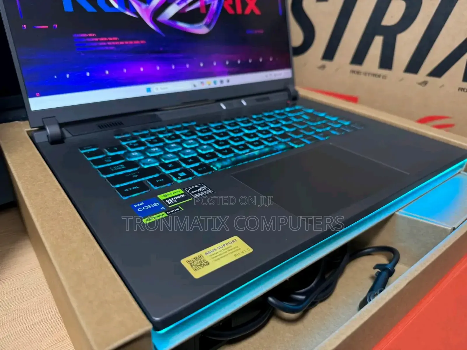 New Laptop Asus ROG Strix G16 G614 16GB Intel Core i5 SSD 512GB