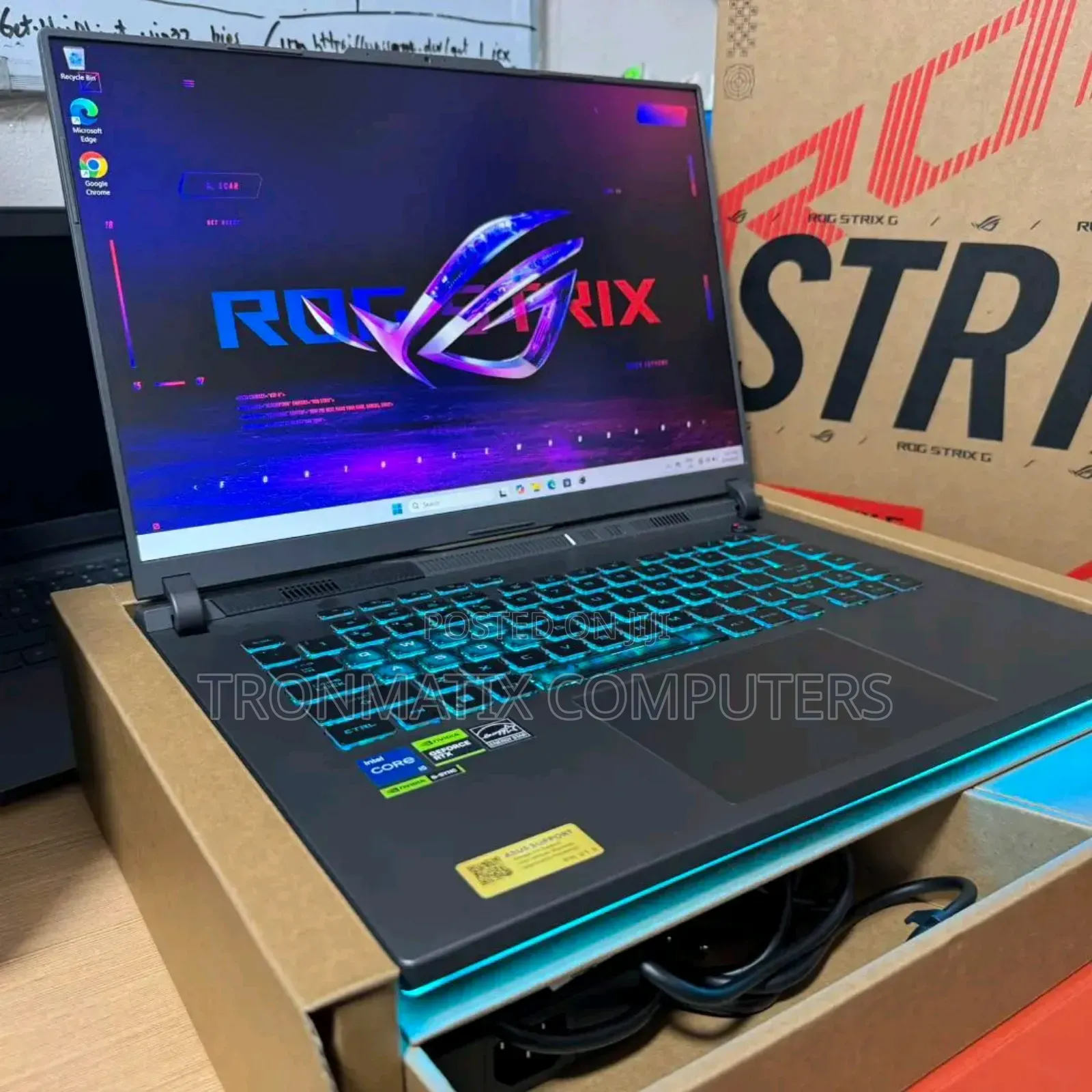 New Laptop Asus ROG Strix G16 G614 16GB Intel Core i5 SSD 512GB