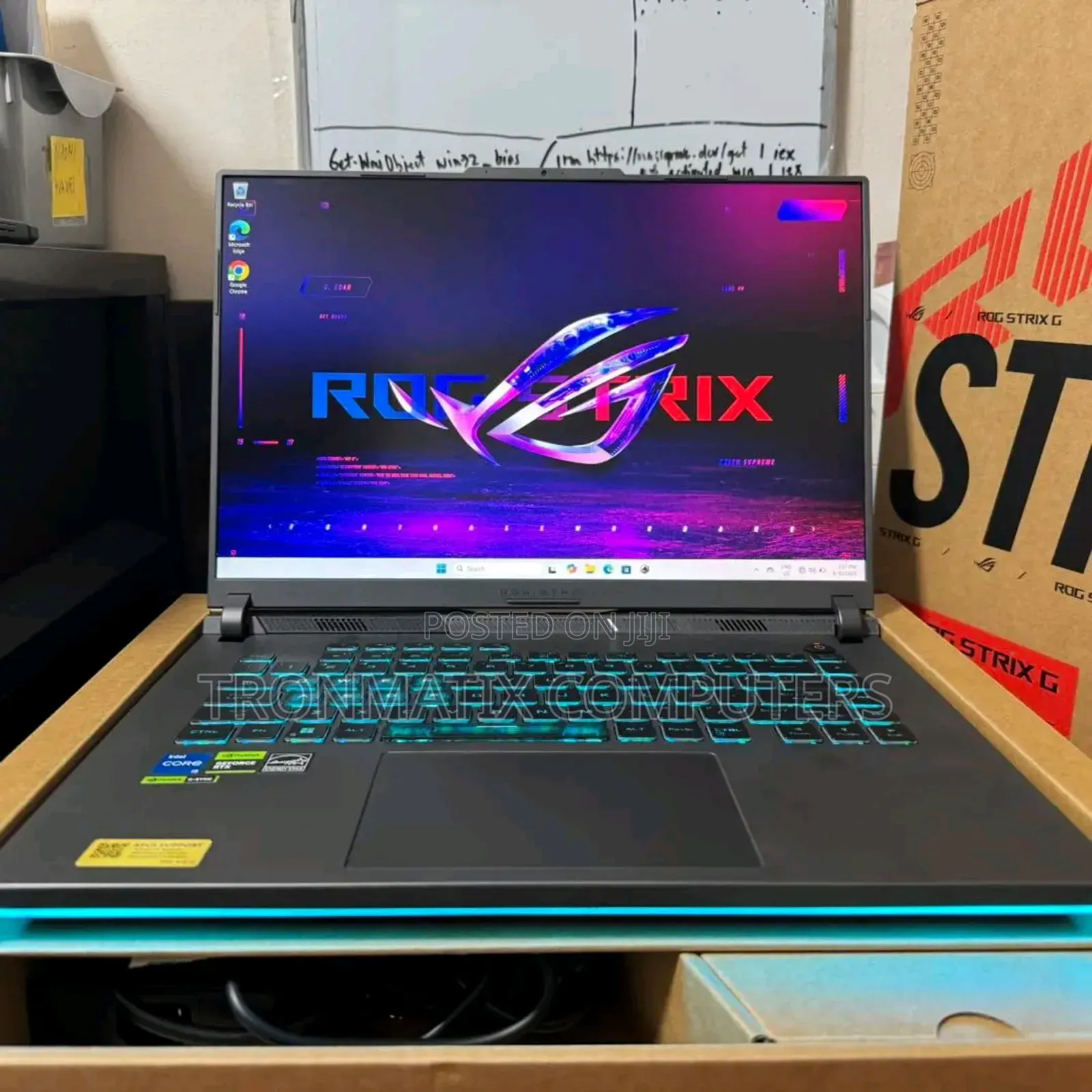 New Laptop Asus ROG Strix G16 G614 16GB Intel Core i5 SSD 512GB