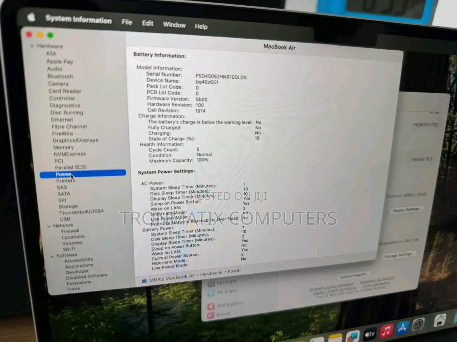 New Laptop Apple MacBook Air 2022 M2 16GB Apple M2 SSHD (Hybrid) 512GB