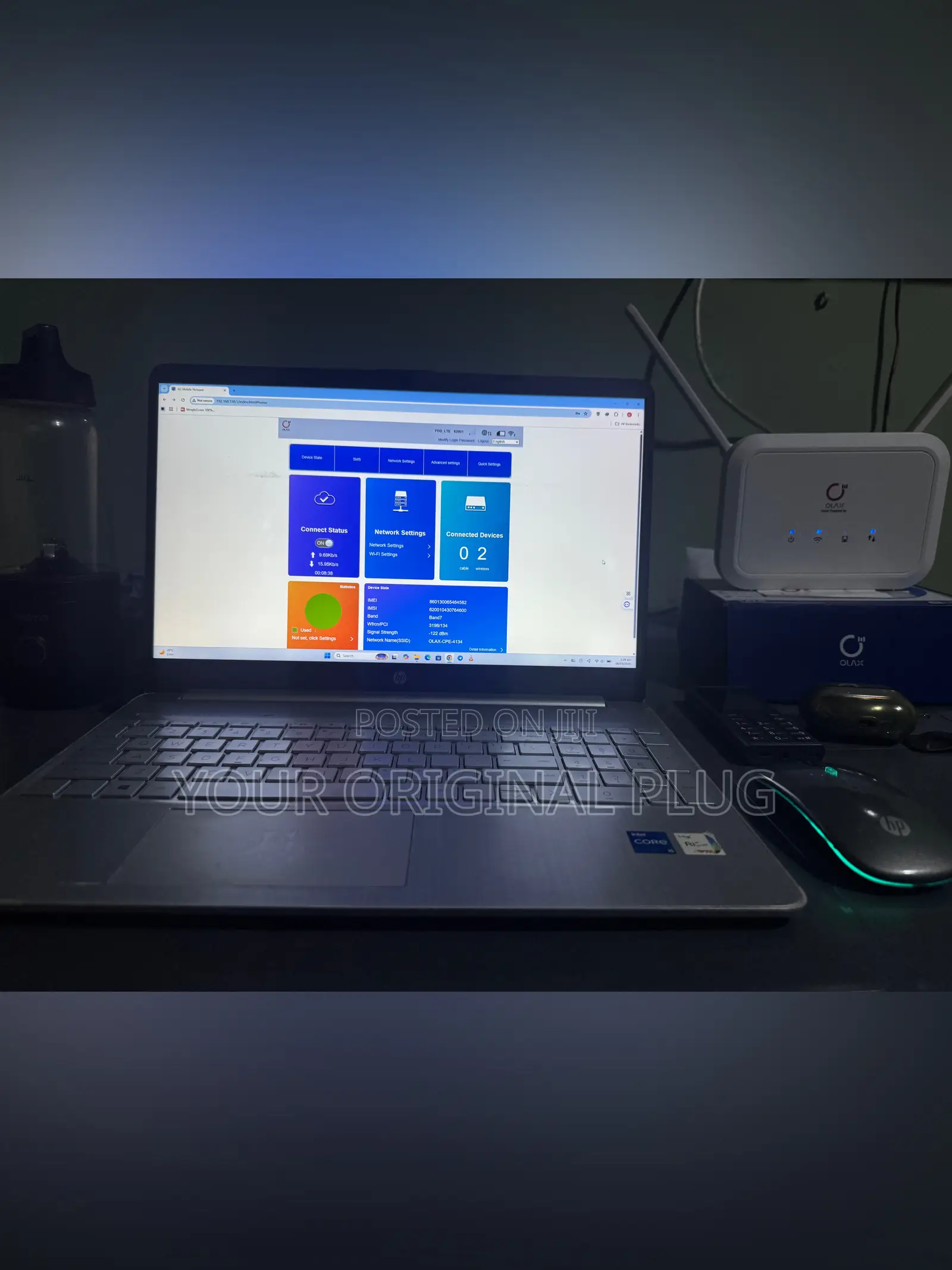 Olax Universal Router Ax8 Pro, Cat4 Advanced Offer Fast Internet Speed