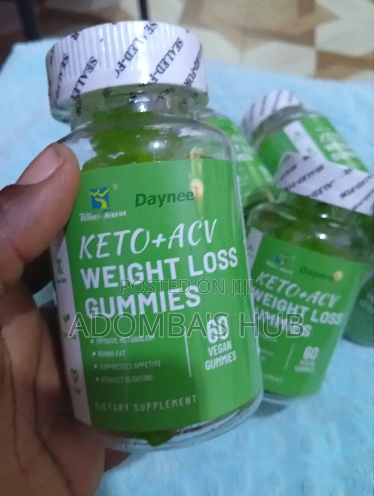 Daynee Keto + Acv Gummies for Weight Loss, Fat Burn Appetite Control