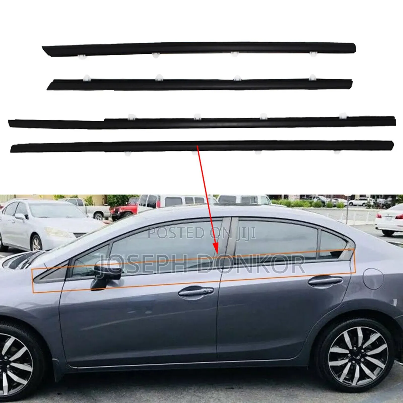 Civic Weather Strip/Door Mouth 2012,2013,2014,2015