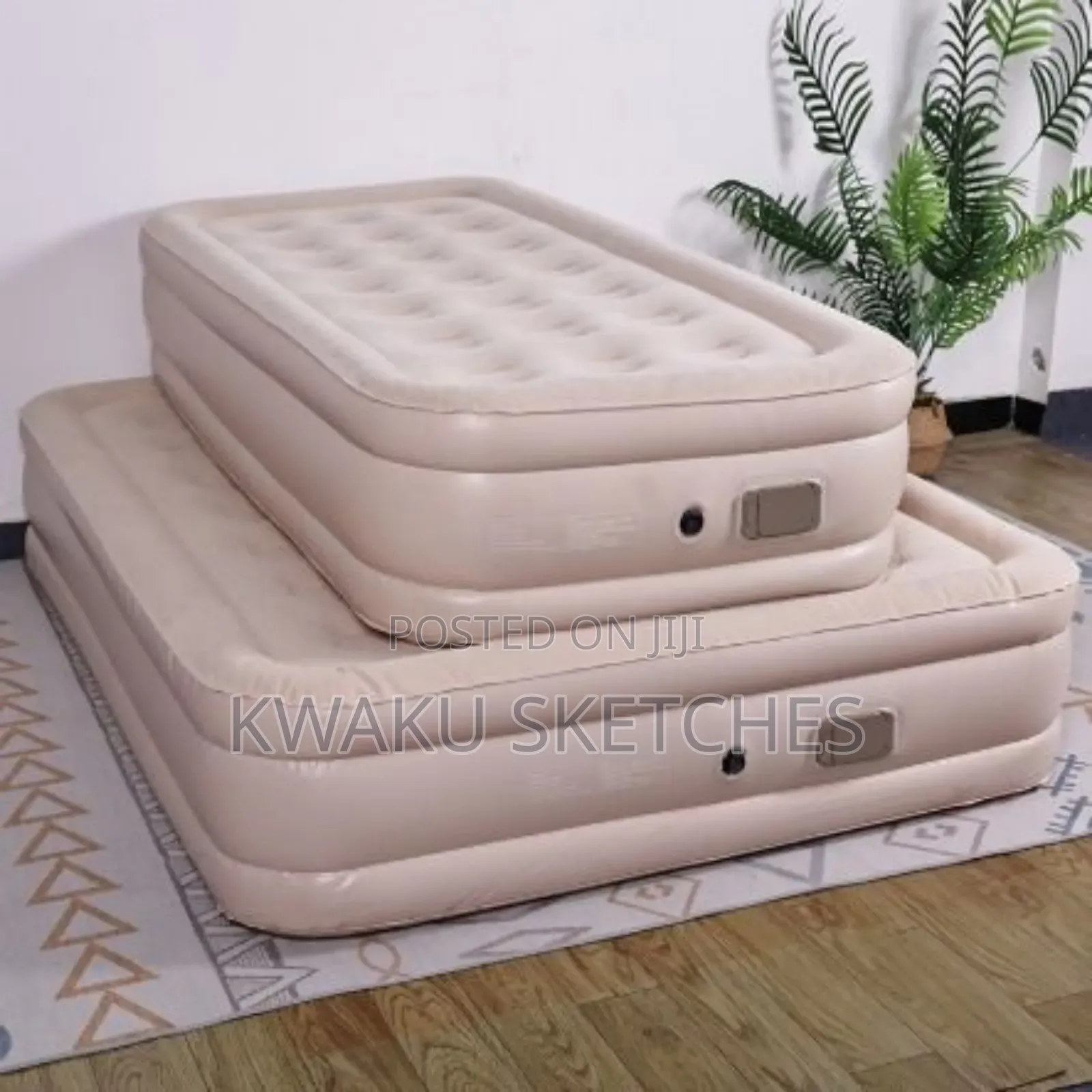 Portable Inflatable Mattress for Home Travel