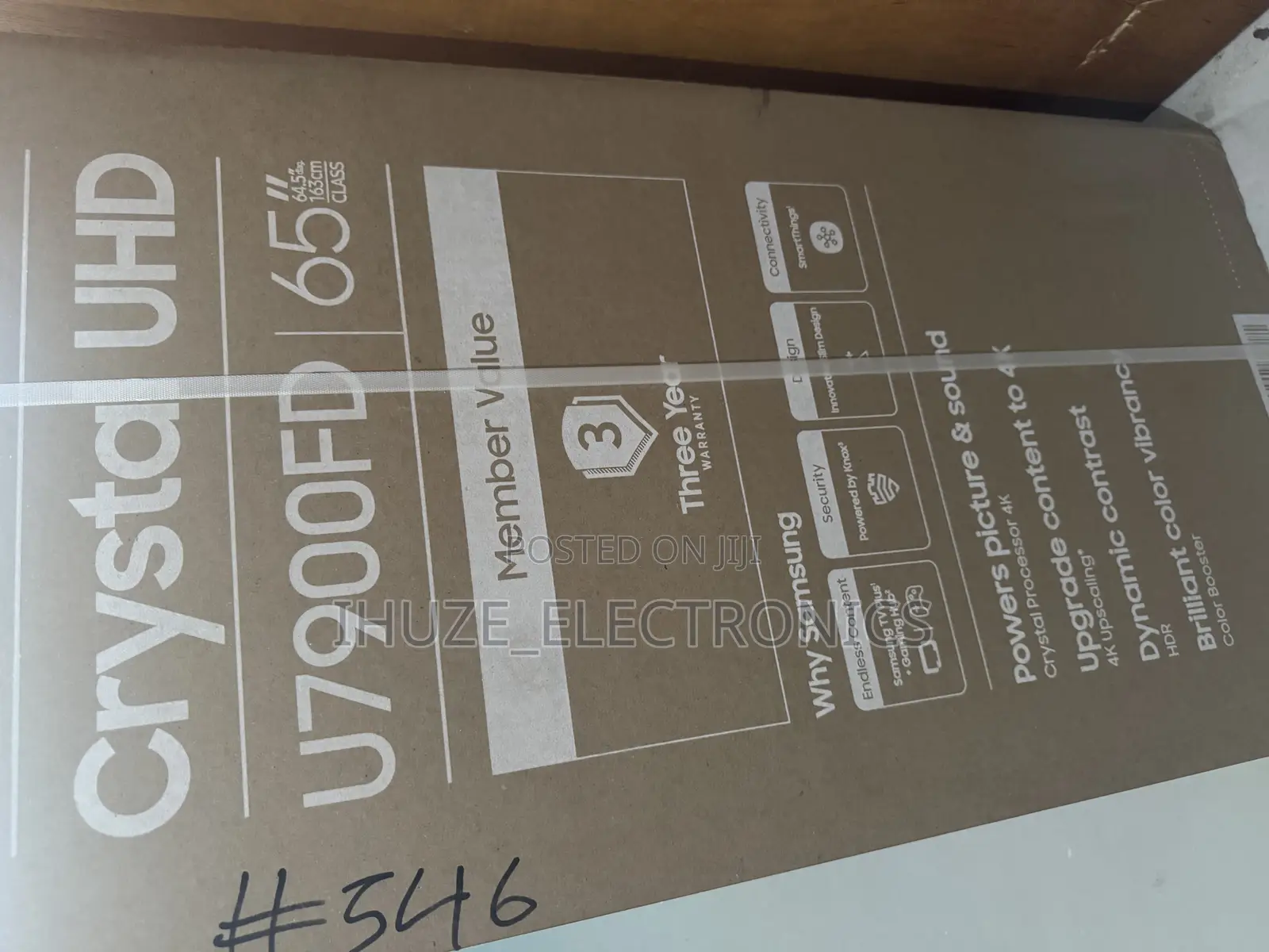 Samsung - 65" Class U7900 Series Uhd Smart Tizen Tv (2025)