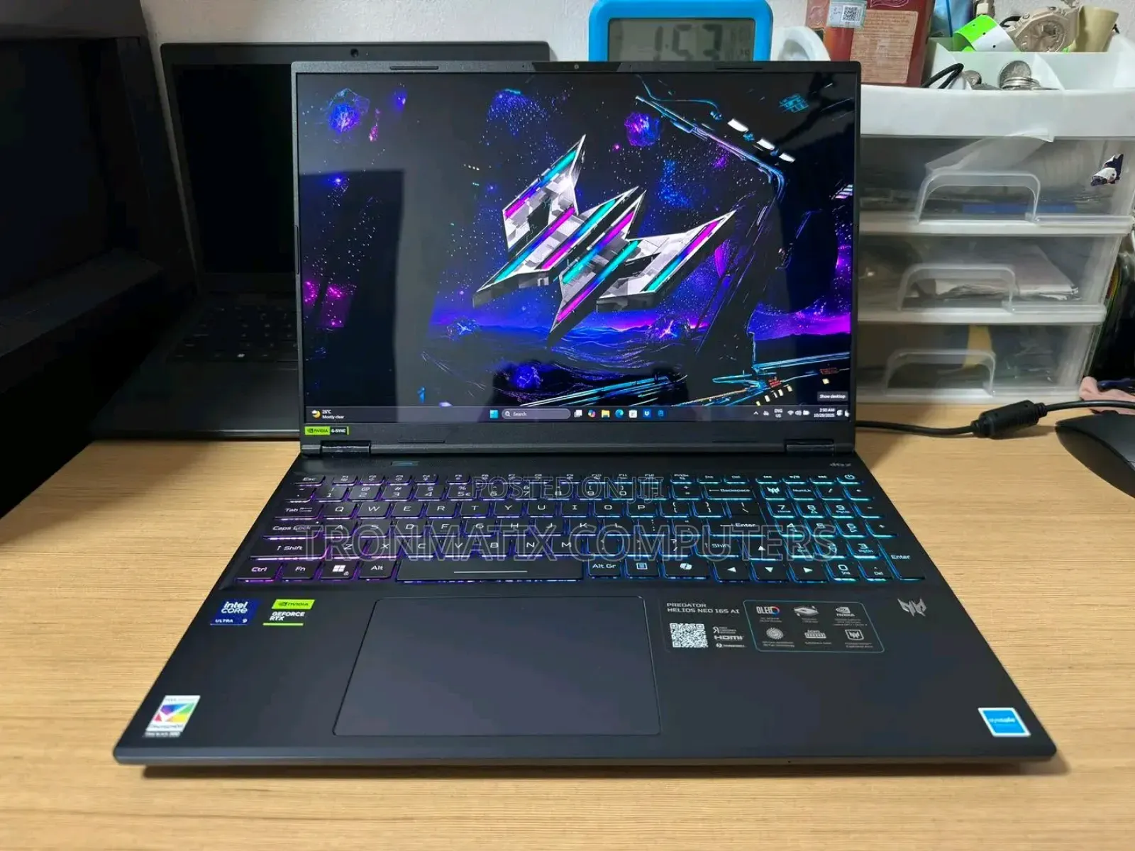 New Laptop Acer Predator Helios Neo 16 32GB Intel Core Ultra 9 SSD 2T