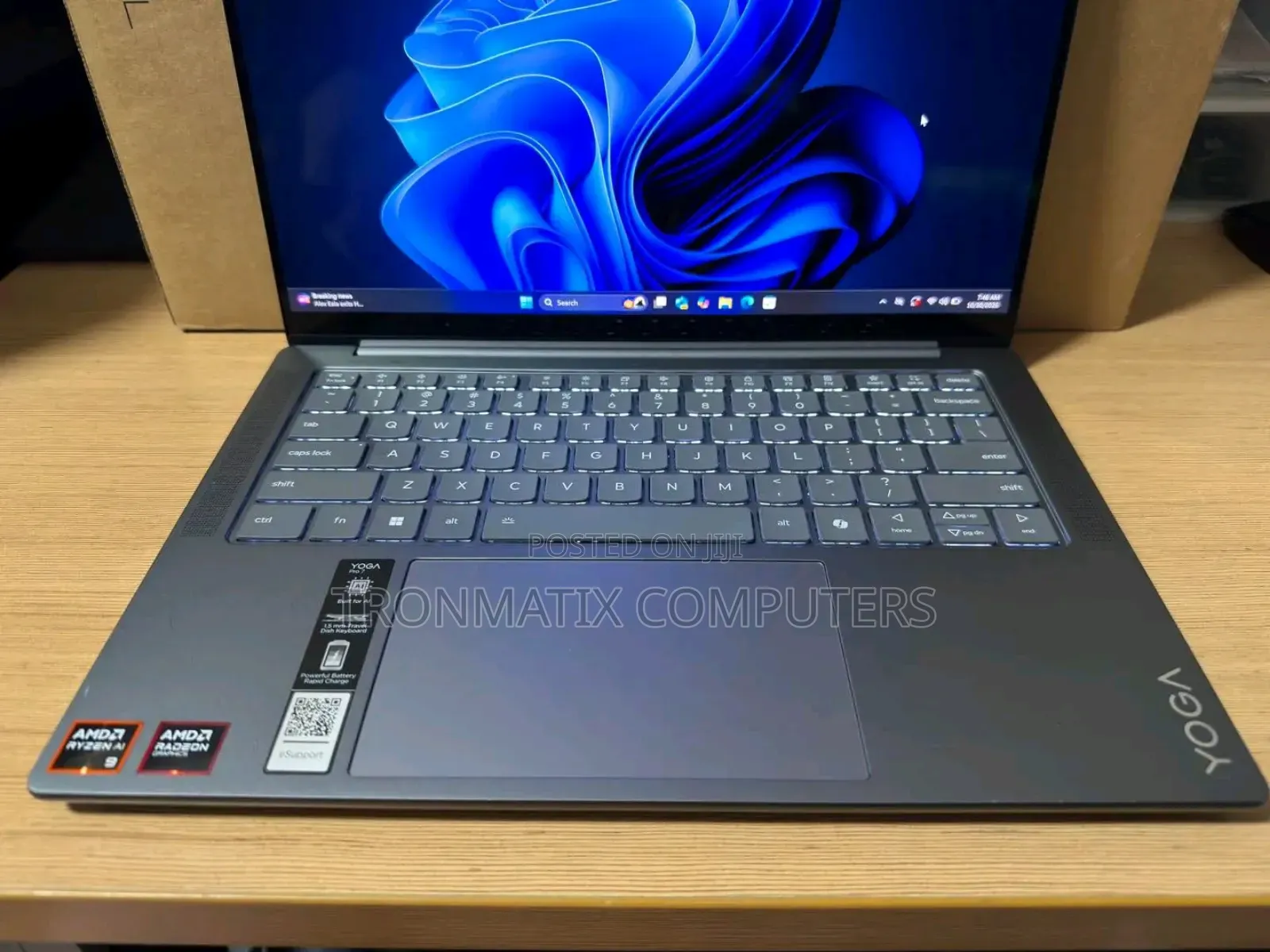 New Laptop Lenovo 500e 16GB AMD Ryzen 9 SSD 1T