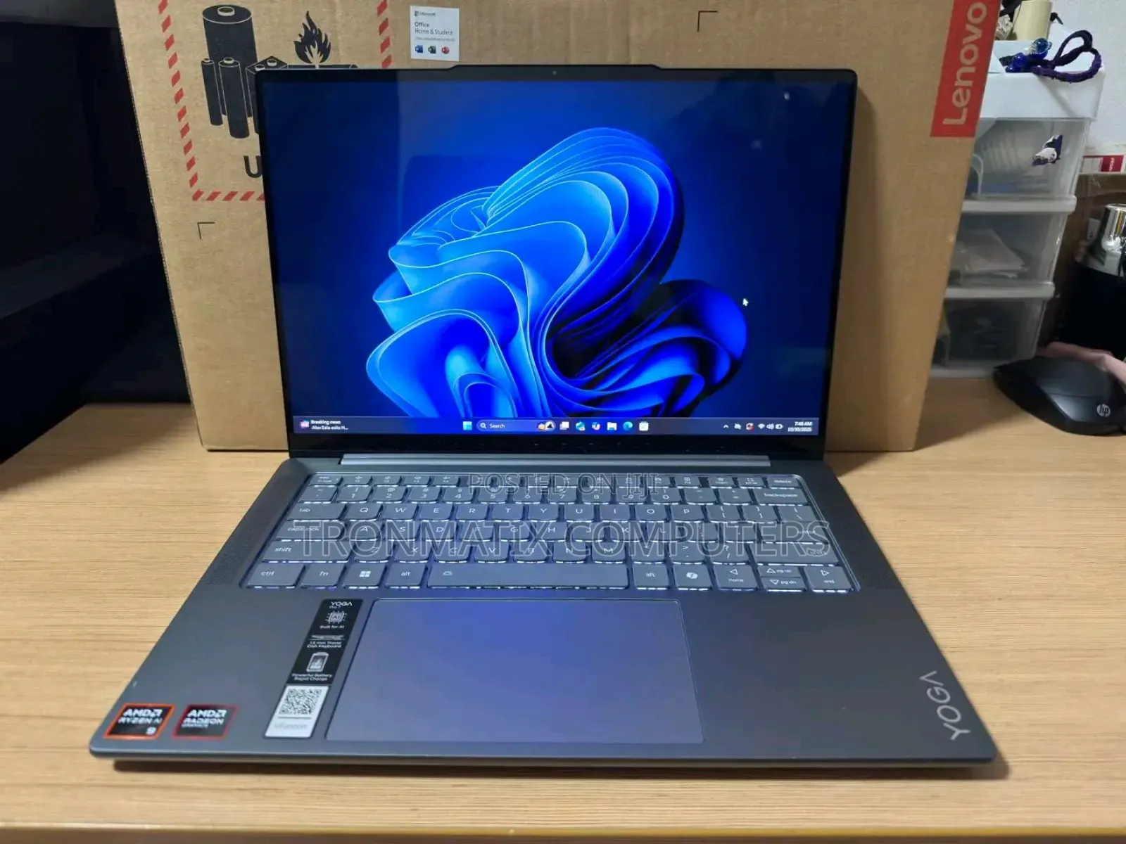 New Laptop Lenovo 500e 16GB AMD Ryzen 9 SSD 1T