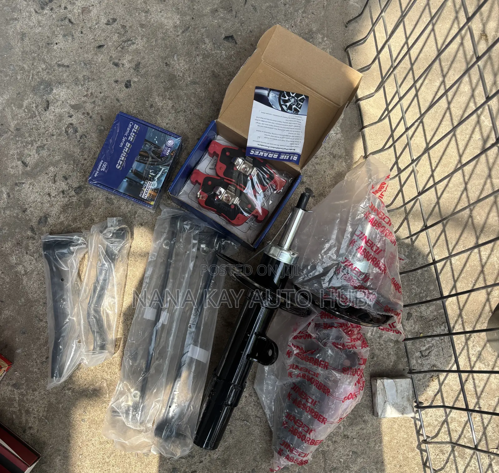 Honda Accord 2018,2019,2020,Front Shocks, Brake Pads,Link,Rag Ends