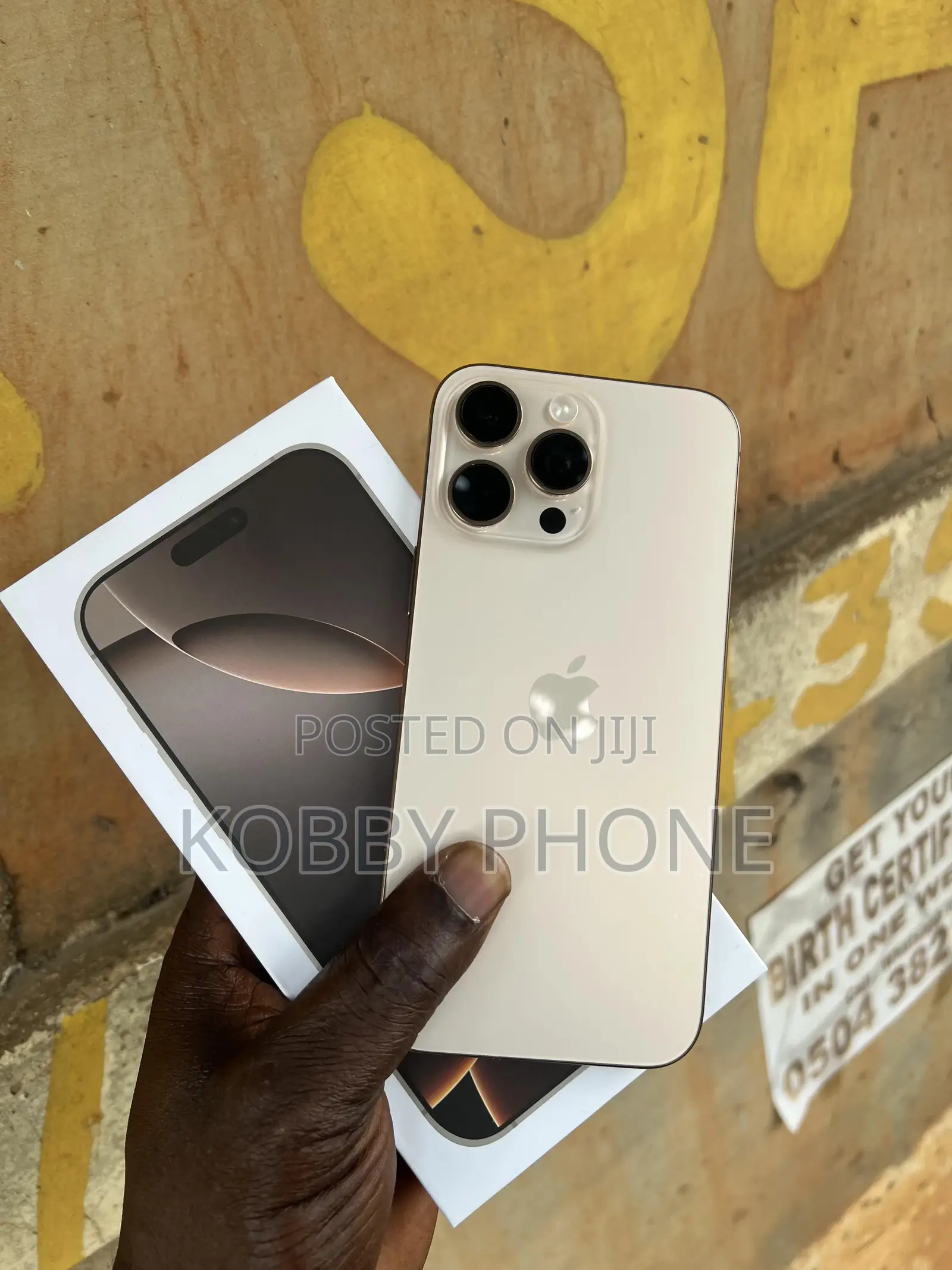 Apple iPhone 16 Pro Max 256 GB Gold