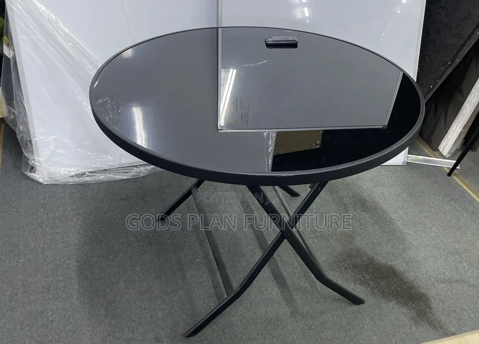 Glass Foldable Table