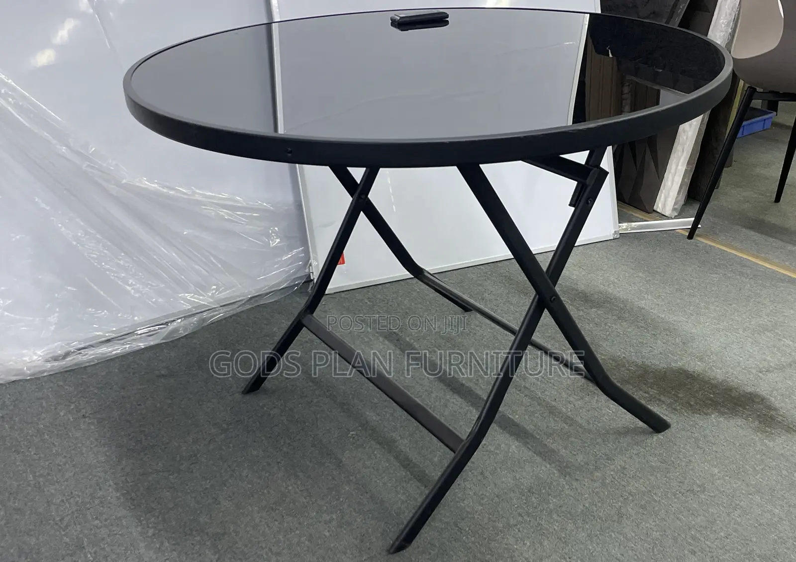 Glass Foldable Table
