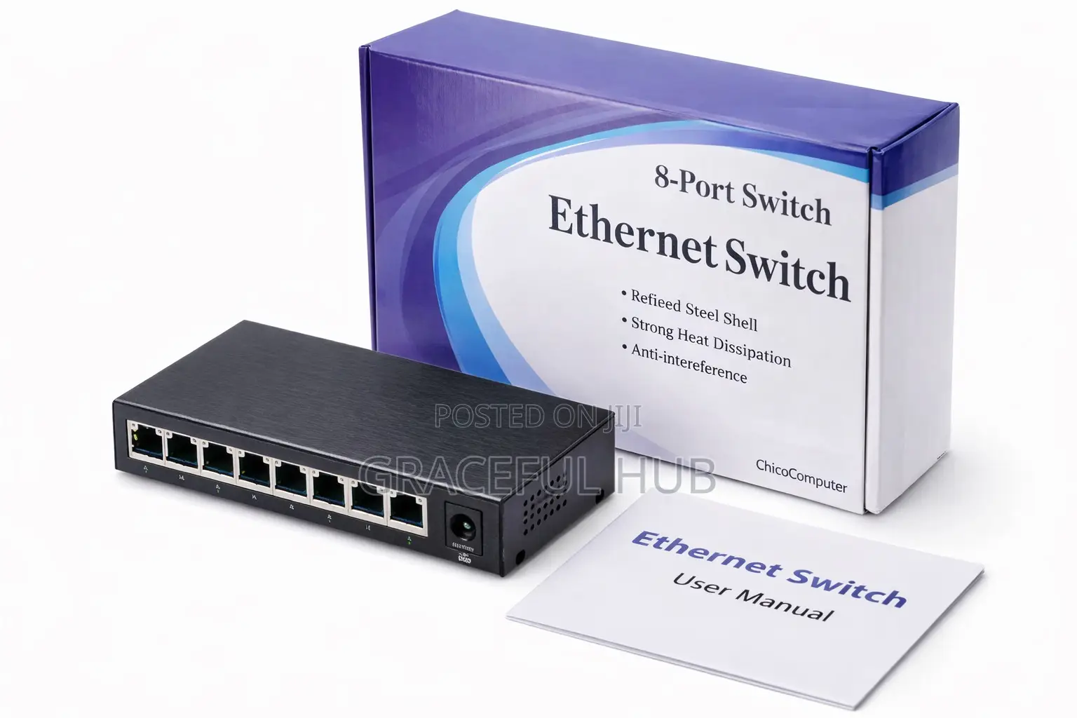 Ethernet Switch (8-Ports Switch)