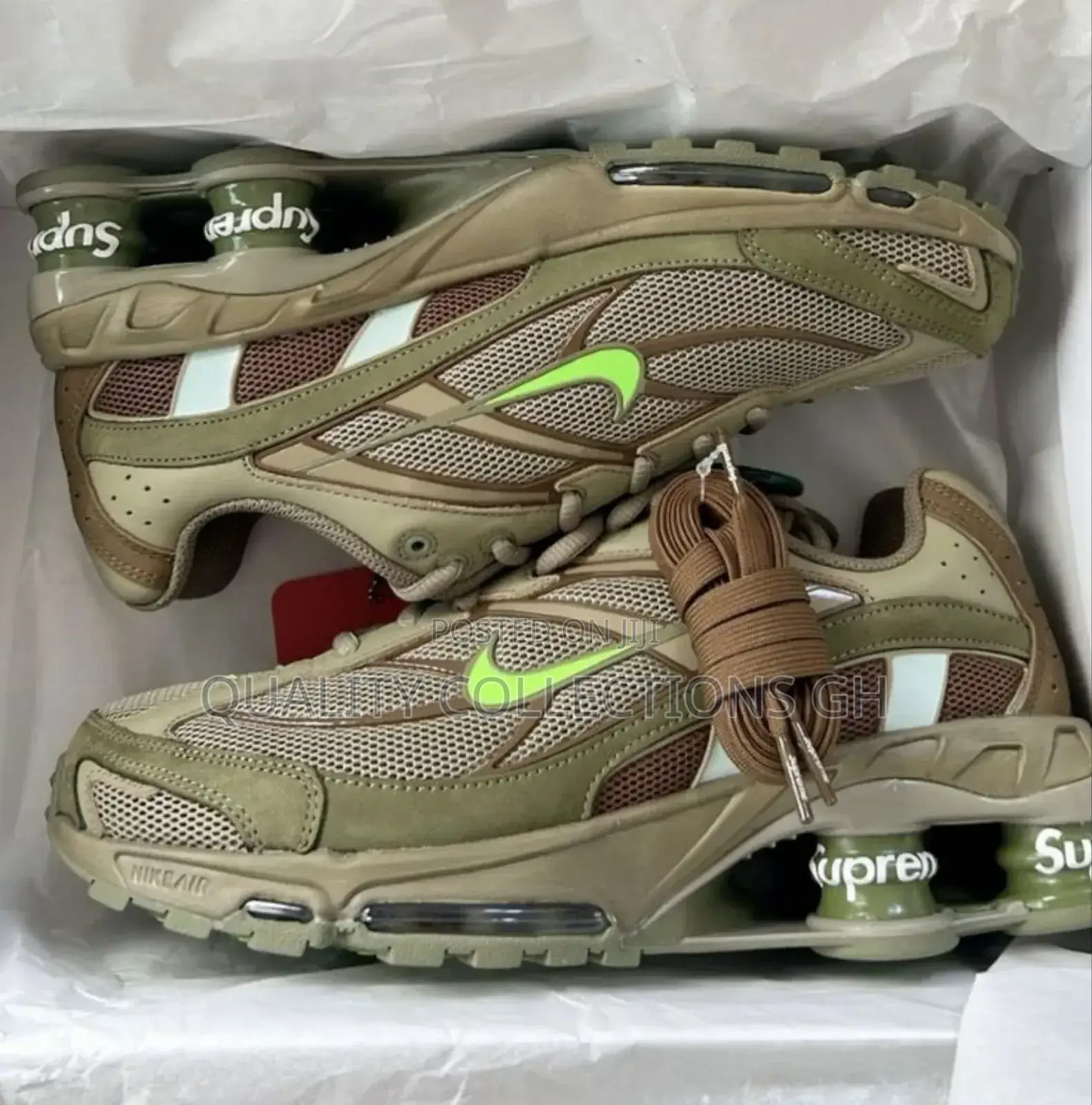Camo Nike Shox Supreme