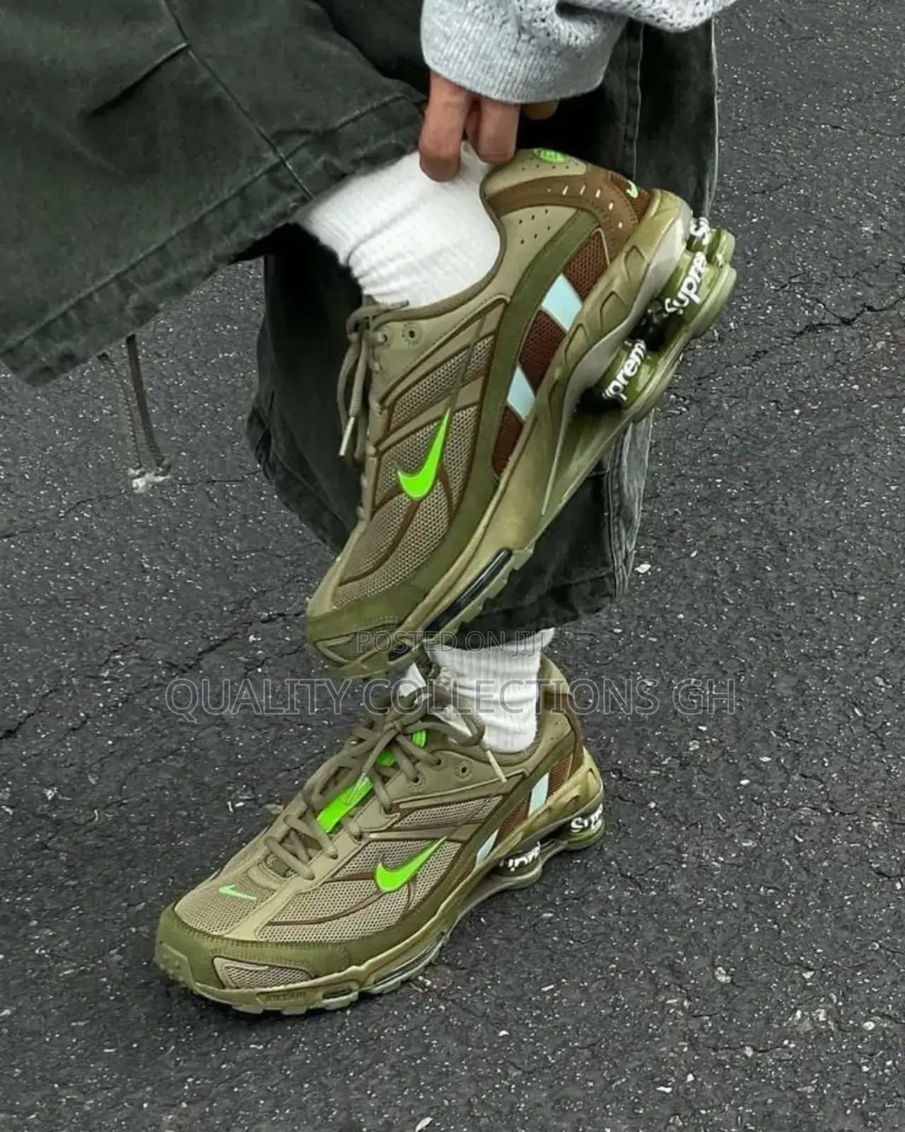 Camo Nike Shox Supreme