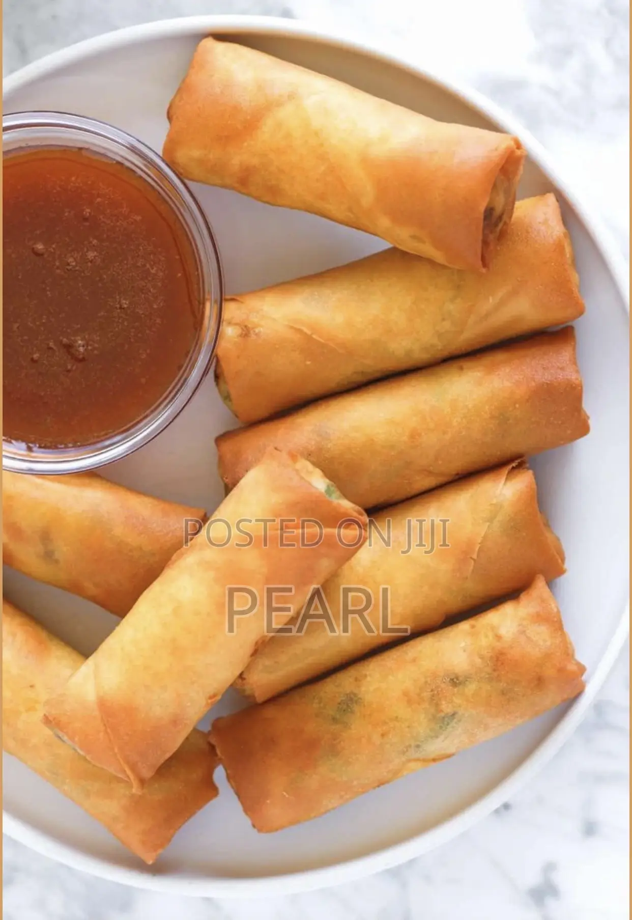 Frozen Spring Rolls and Samosas