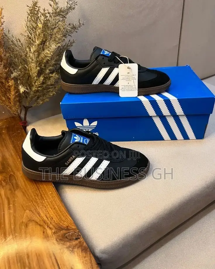 Black Adidas Samba Sneakers