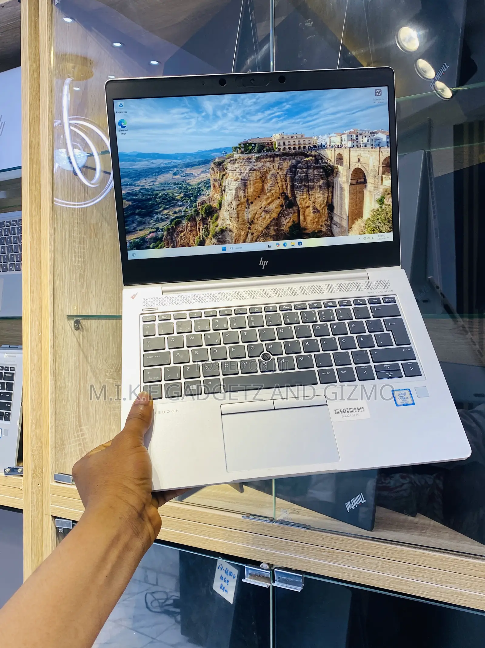 Laptop HP EliteBook 830 G5 8GB Intel Core i5 SSD 256GB