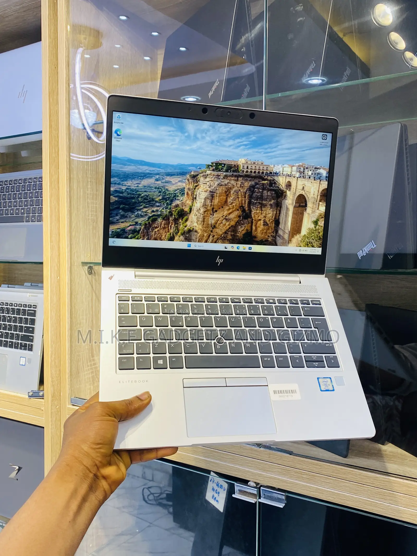Laptop HP EliteBook 830 G5 8GB Intel Core i5 SSD 256GB