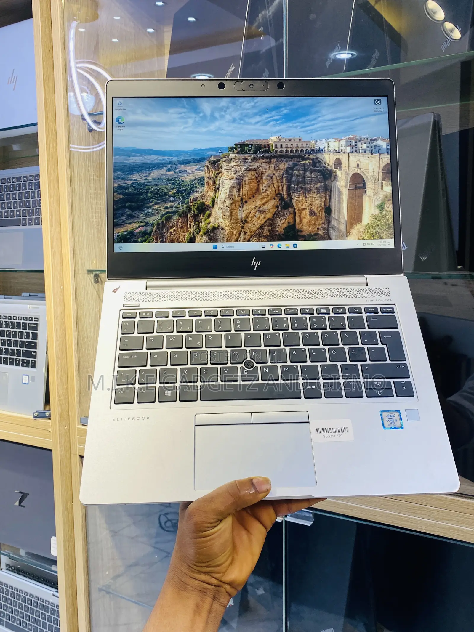Laptop HP EliteBook 830 G5 8GB Intel Core i5 SSD 256GB