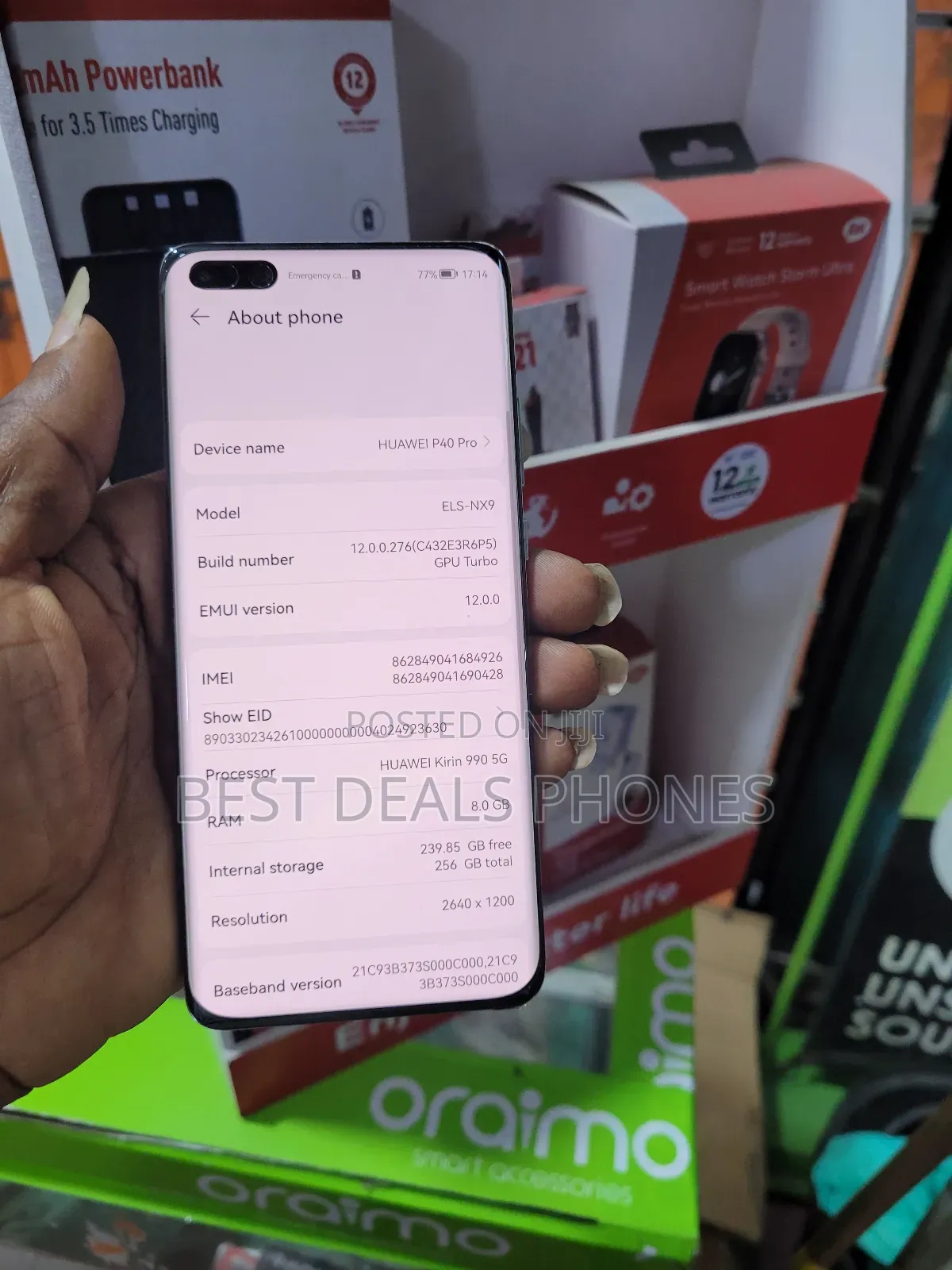 Huawei P40 Pro 256 GB White