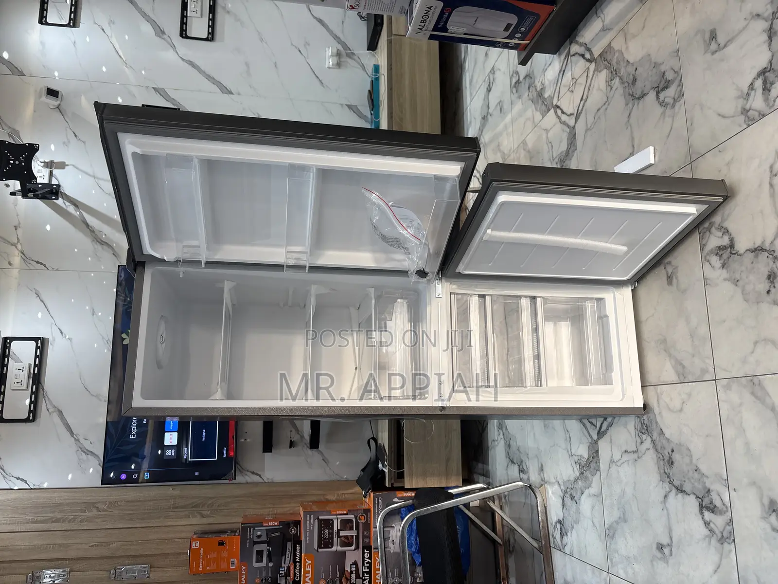 Efficient Zara 161liters Bottom Mount Freezer Fridge(240bf)