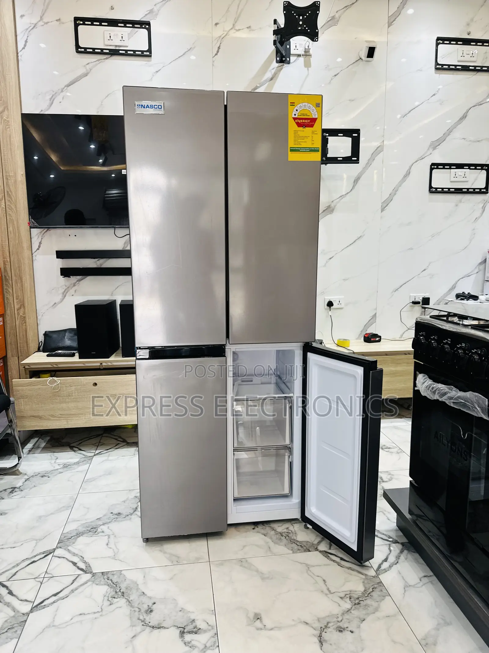 Better Deal on Nasco Fridge Four Doors Nasdf-400
