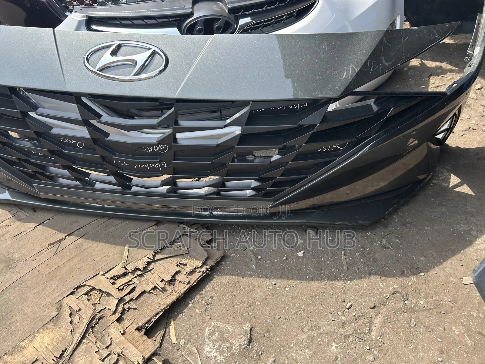 Elantra 2023 Complete Front Bumper Used