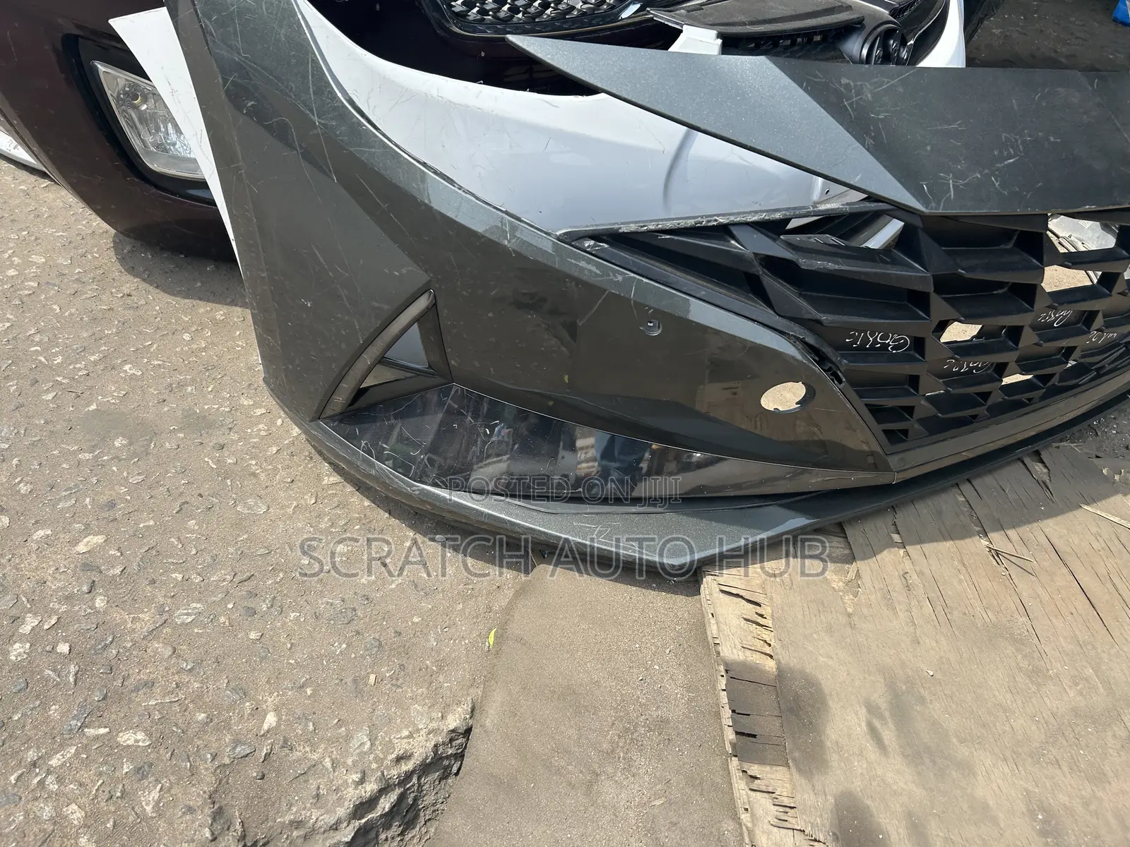 Elantra 2023 Complete Front Bumper Used