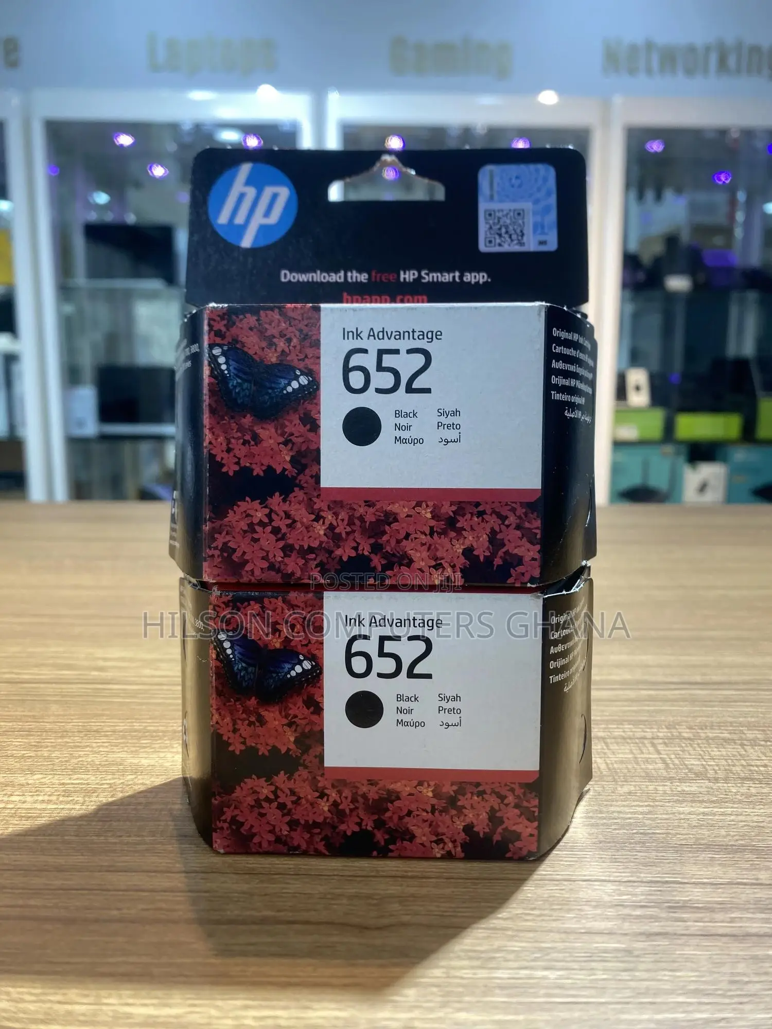Hp 652 Original Ink Cartridge-Black