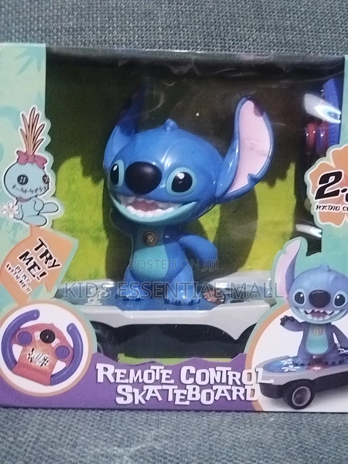 Stitch Cartoon Remote Control Skateboard Toy