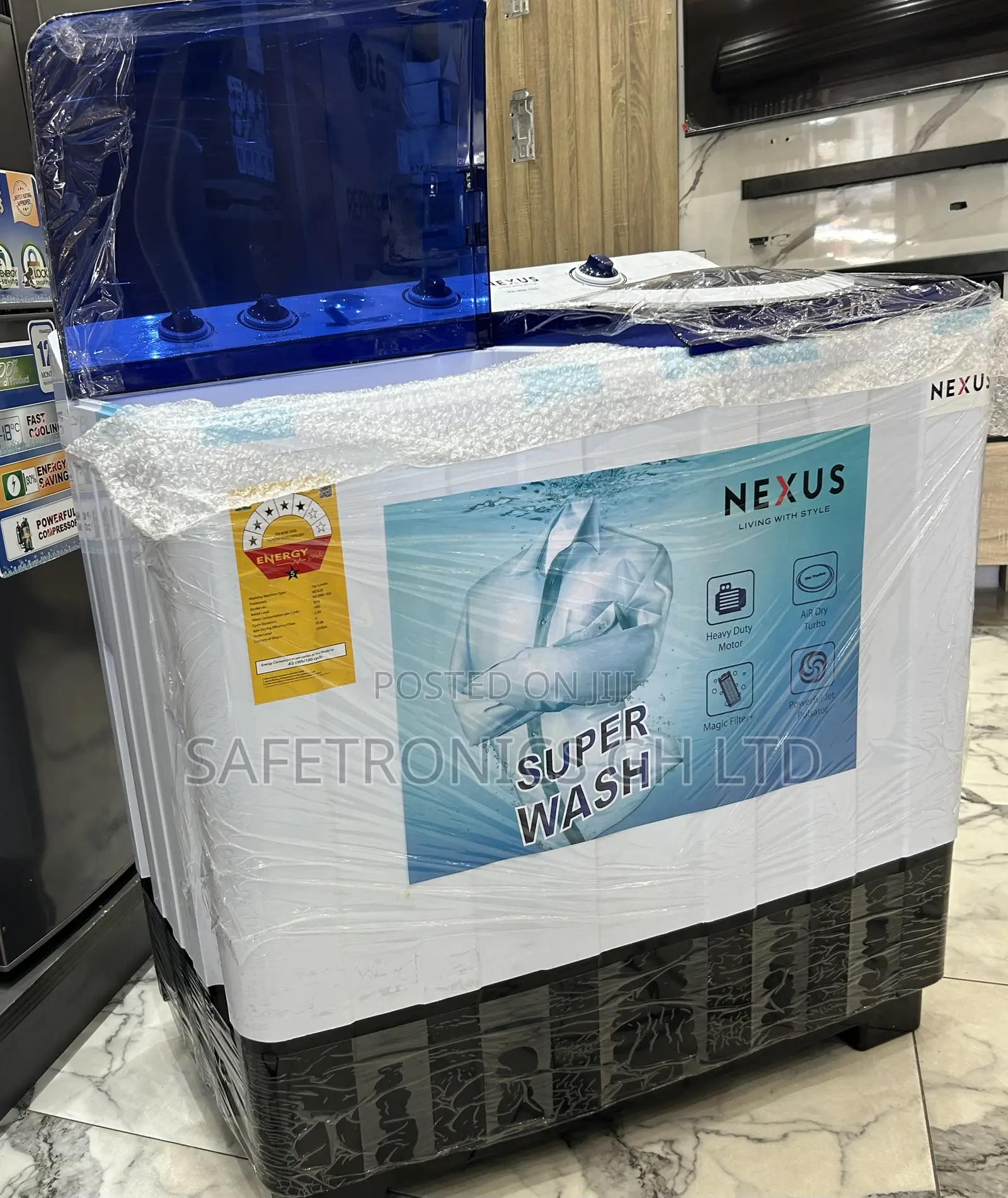 Kindly Order Sealed Nexus Topload 15kg Semiautomatic Washer