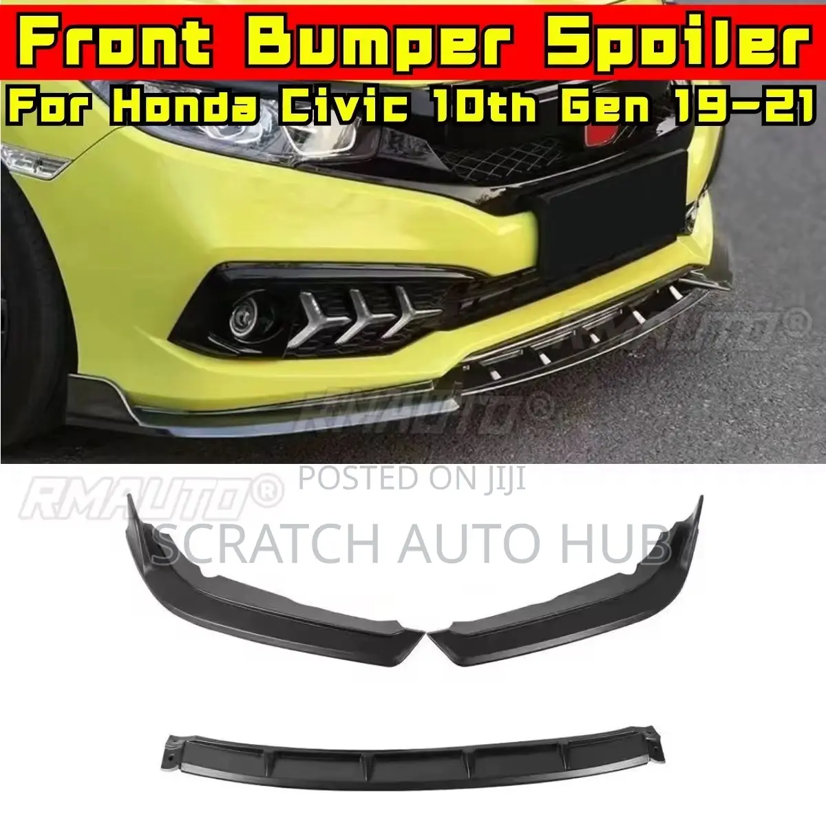Front Bumper Lip for Honda Civic Available