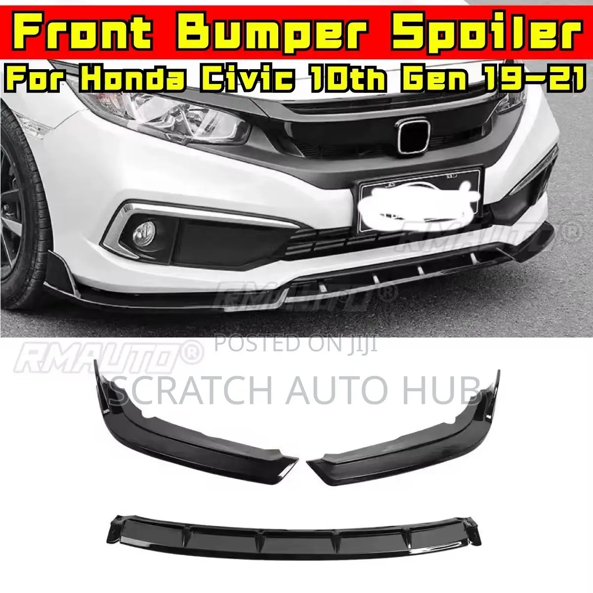 Front Bumper Lip for Honda Civic Available