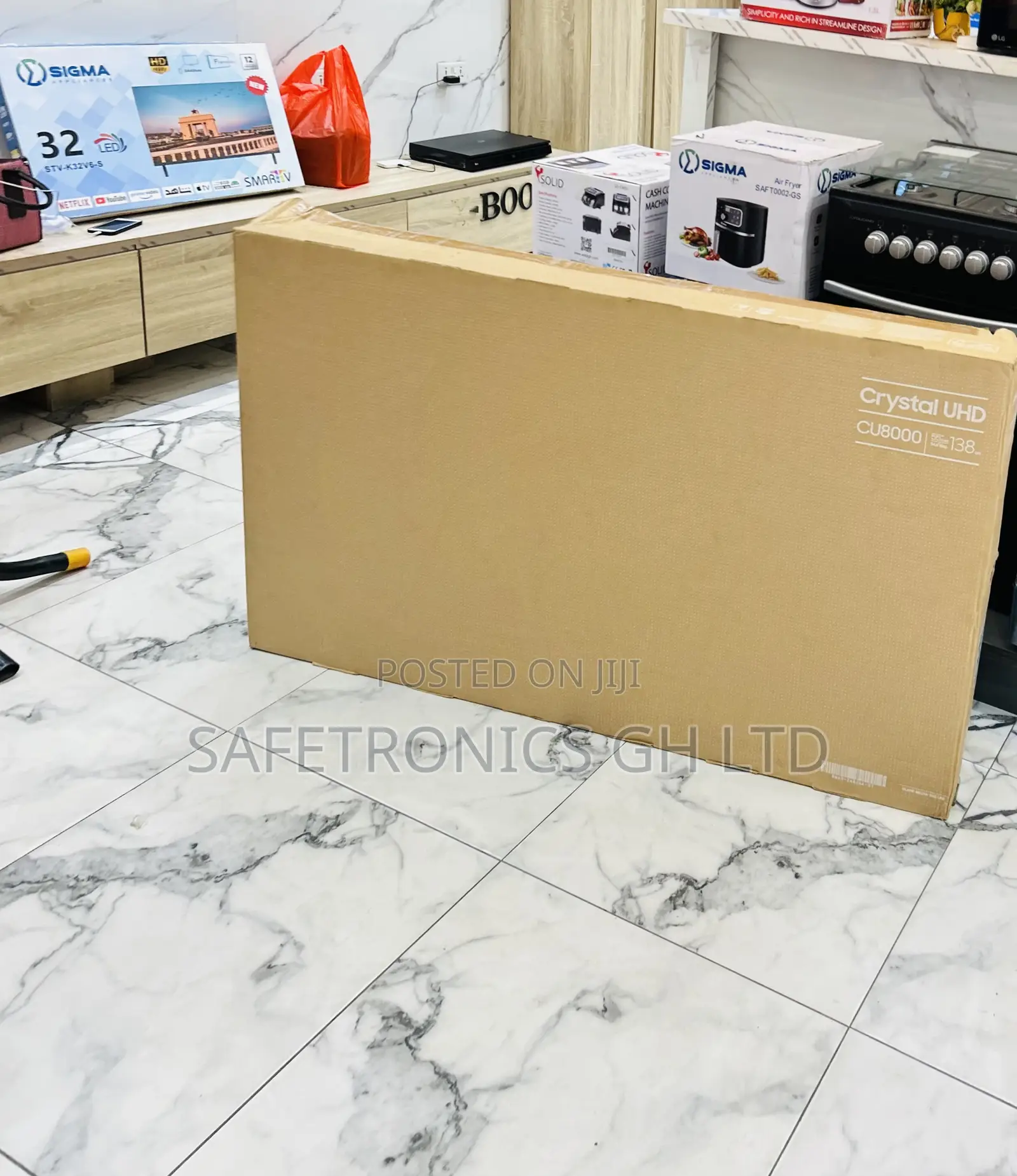 Ultra Modern 55 Inch Smart Samsung Uhd Android Cu80 Tv