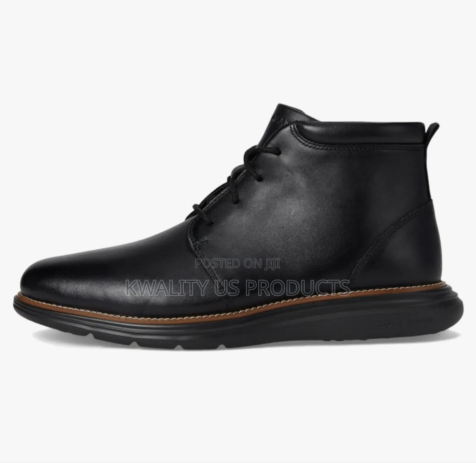 Cole Haan Men's Grand Ankle Shoe - Black