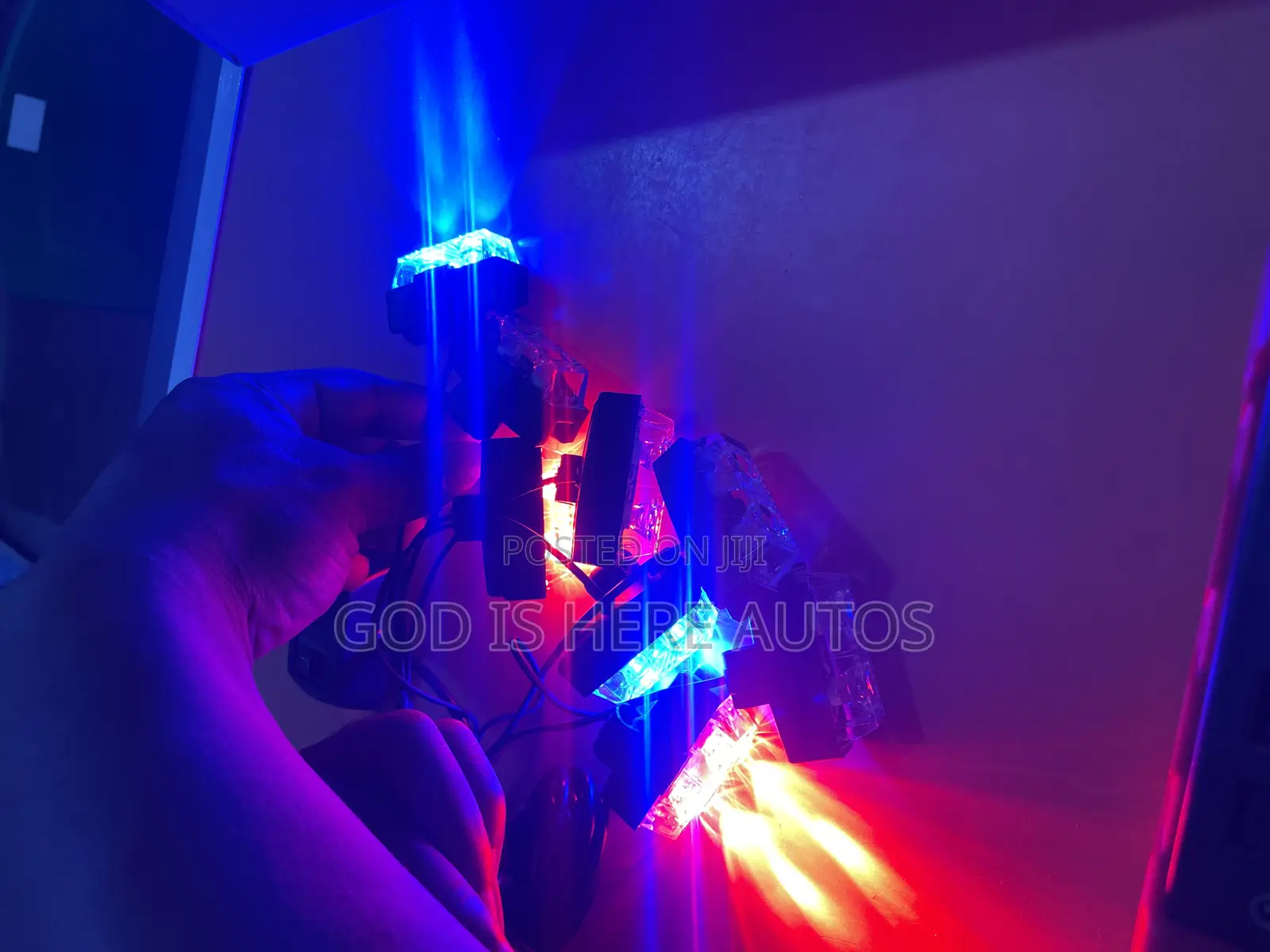 Police Caution Light( 8 Pieces)