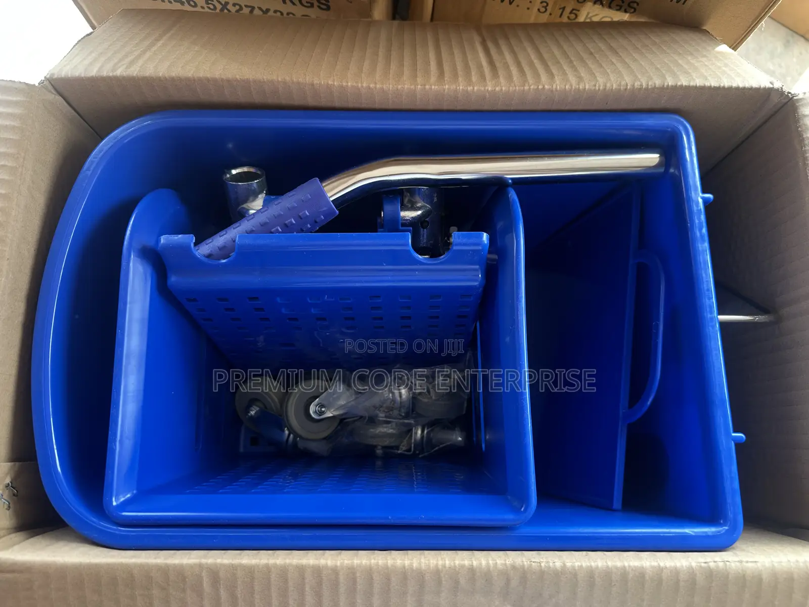 Industrial Mop Bucket 20 Liter, Blue