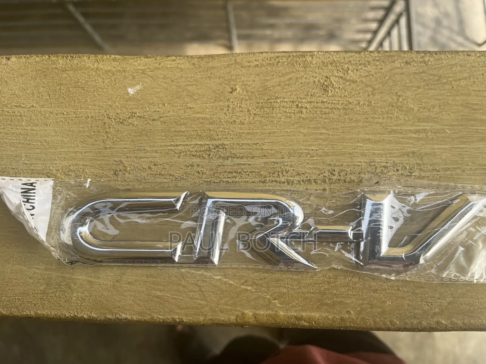 Honda Cr-v Chrome Emblem Badge