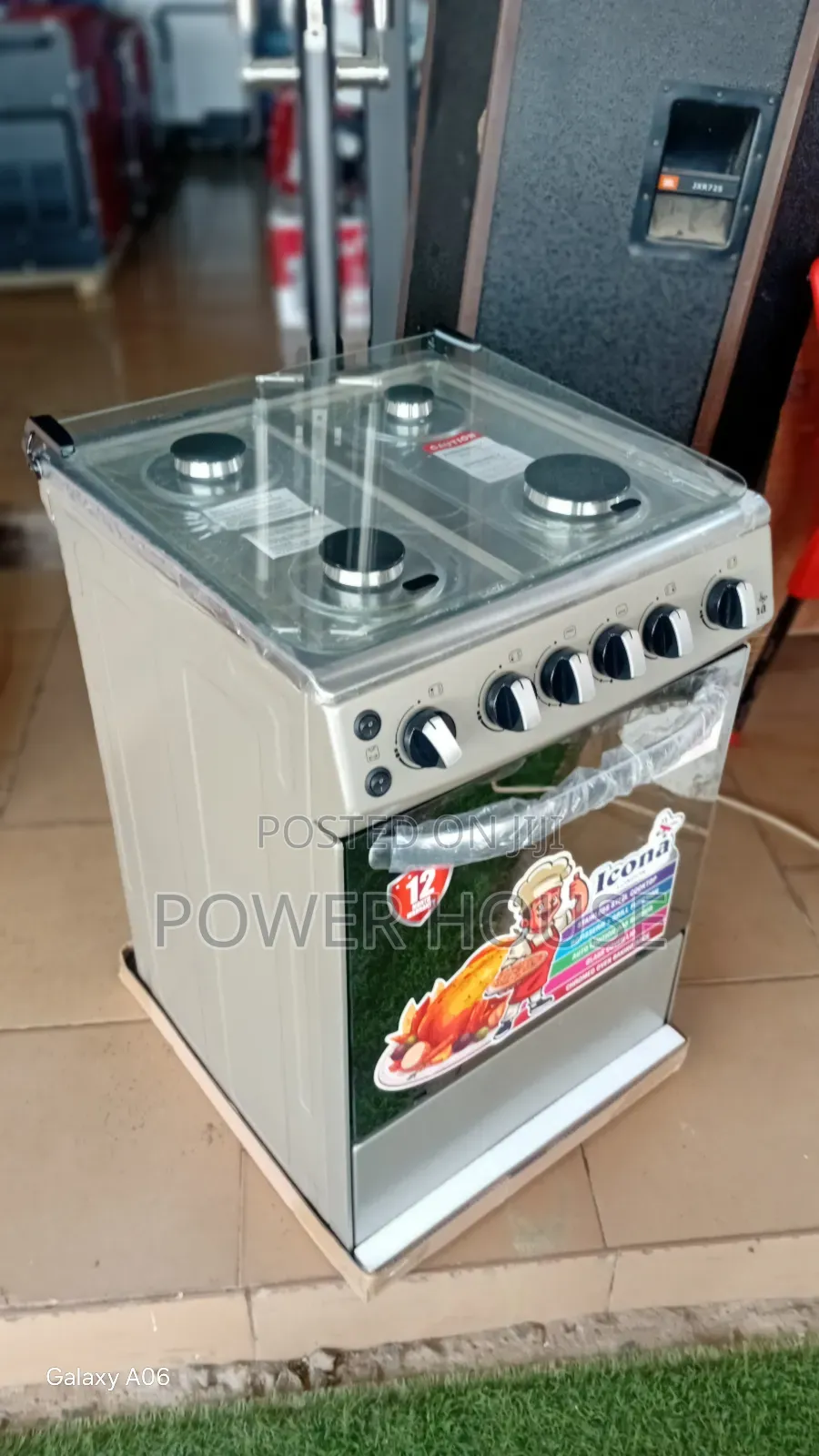 Icona 4 Burner Tabletop Gas Stove – Durable Efficient