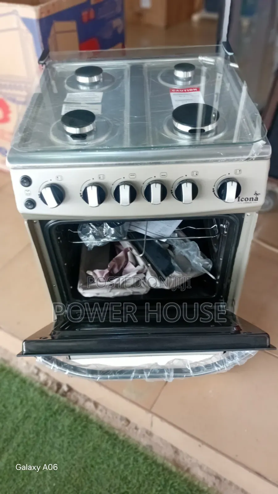 Icona 4 Burner Gas Cooker – Practical and Affordable Kitchen Stove