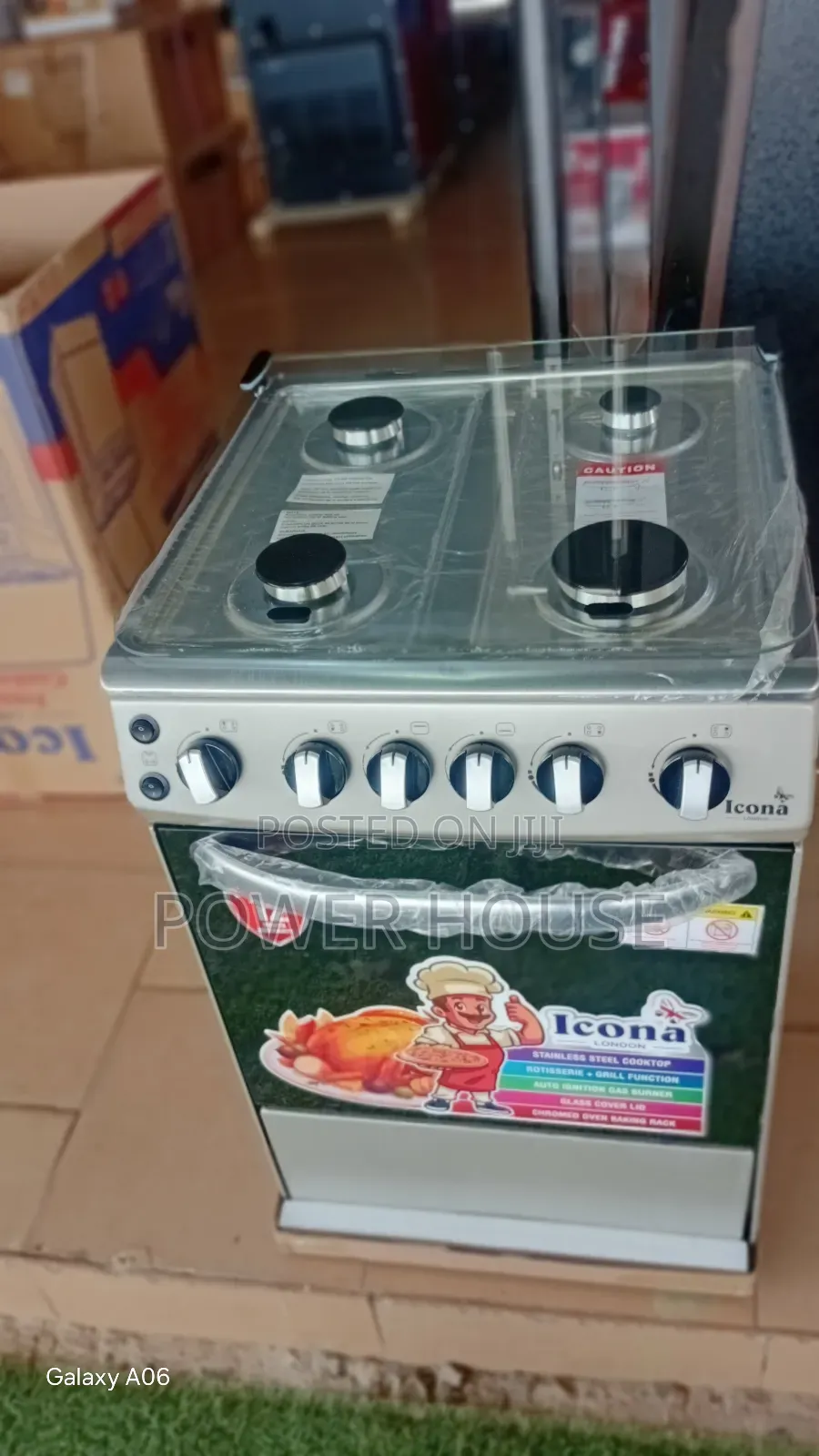 Icona 4 Burner Gas Stove – Smart Choice for Every Kitchen