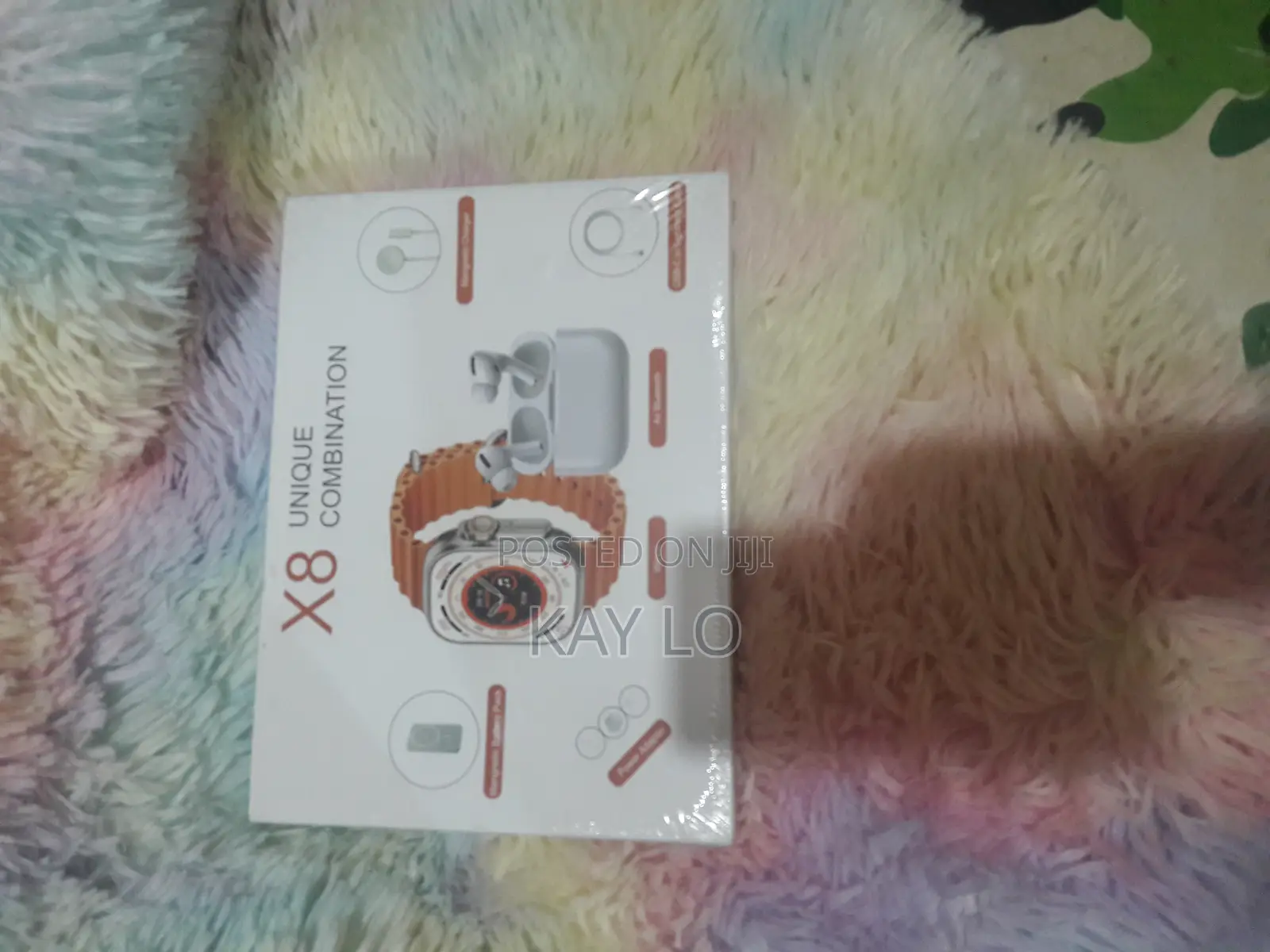 X8 Unique Smart Watch With Power Bank